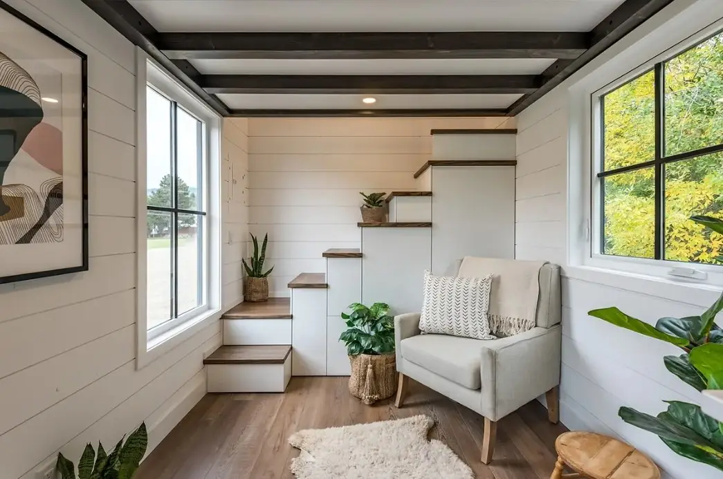 Casa Sobre Rodas 10,9m x 2,5m – Tiny House Sobre Rodas com Reboque e 29,2 m²