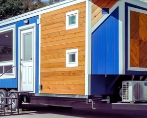 Casa móvel sobre Rodas T1 | Tiny House sobre Rodas com Reboque – Mini Casa para Camping com 2 Metros de Altura | Aproveite Até 50% de Desconto